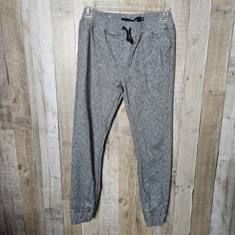 Joe's Jogger Pants Elastic Waist Pull-on With Pockets Grey Size Medium